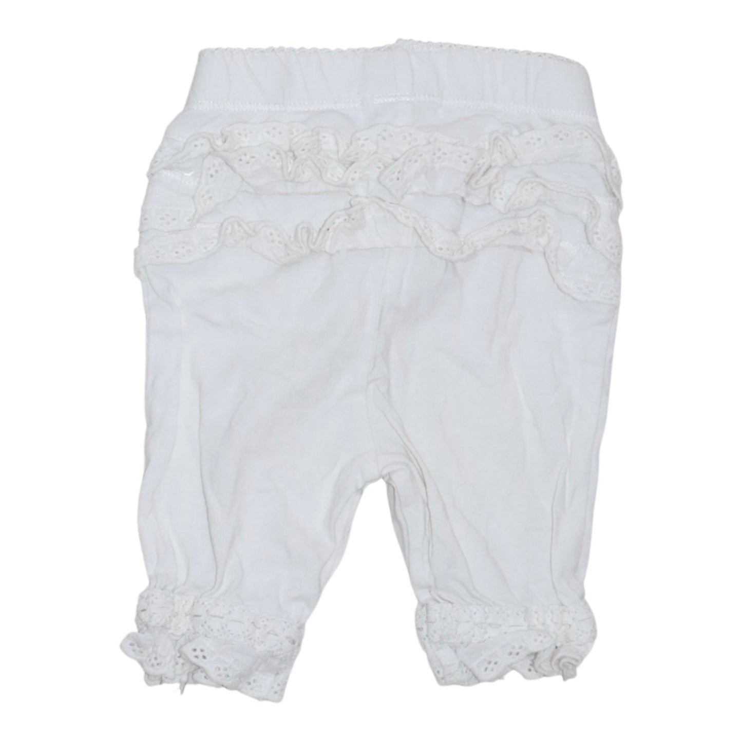 3/4 Byxor från newbie - Storlek 62 - Vit