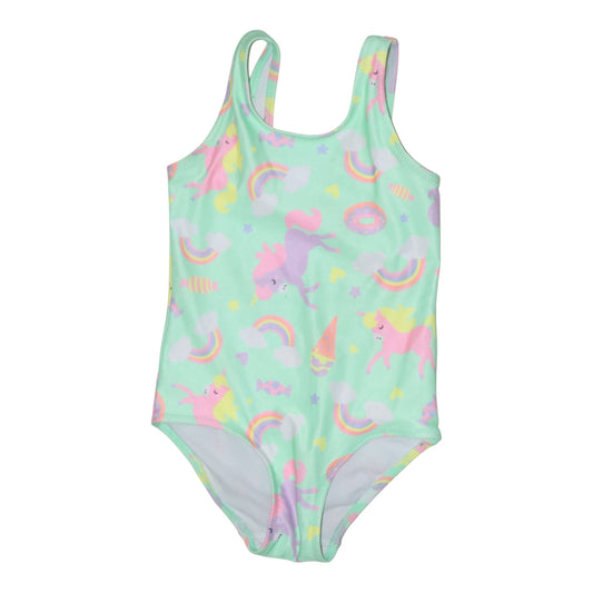Baddräkt från H&M - Storlek 98/104 - Ljusgrön (Multi)