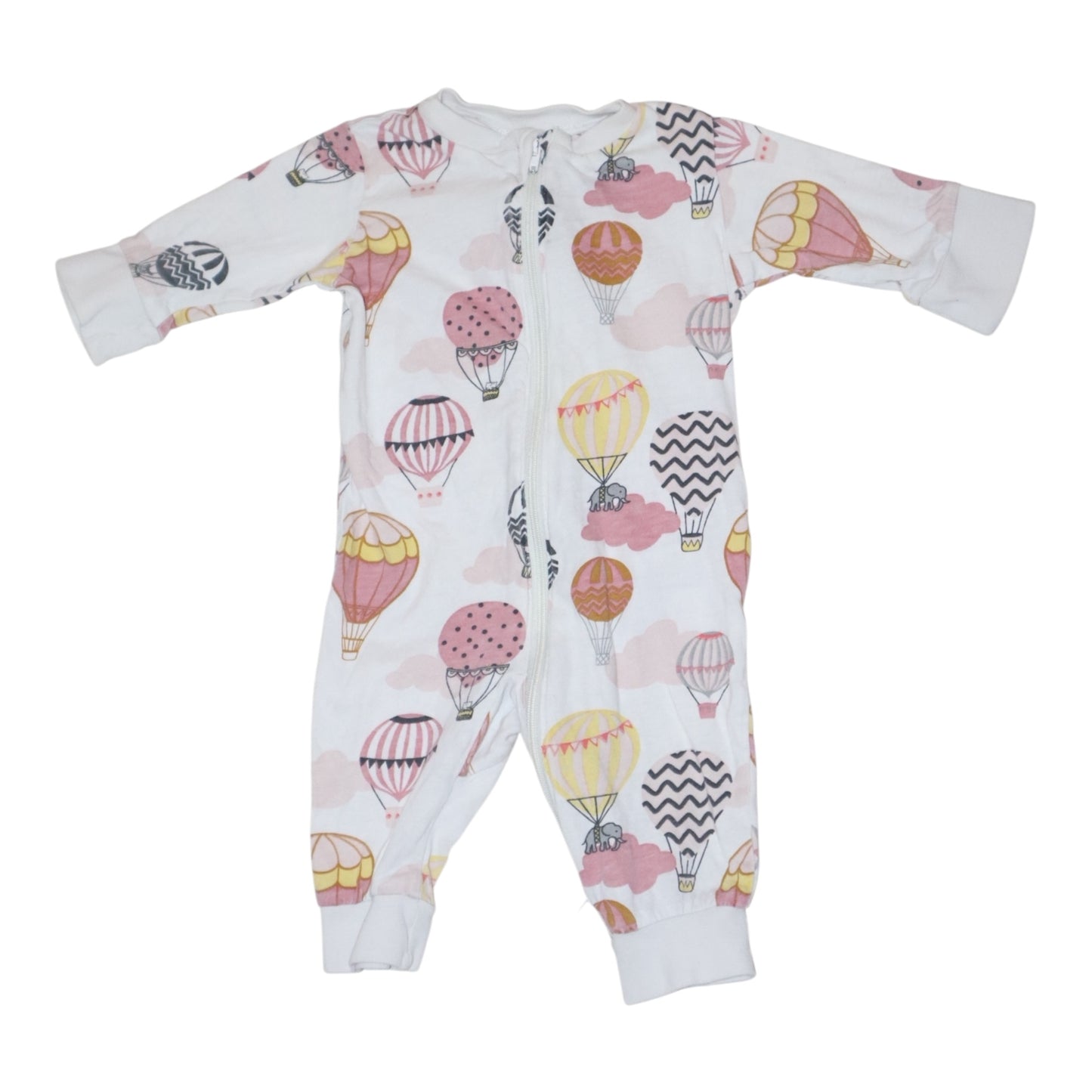 Pyjamas  från LINDEX - Storlek 56 - Vit (Multi)