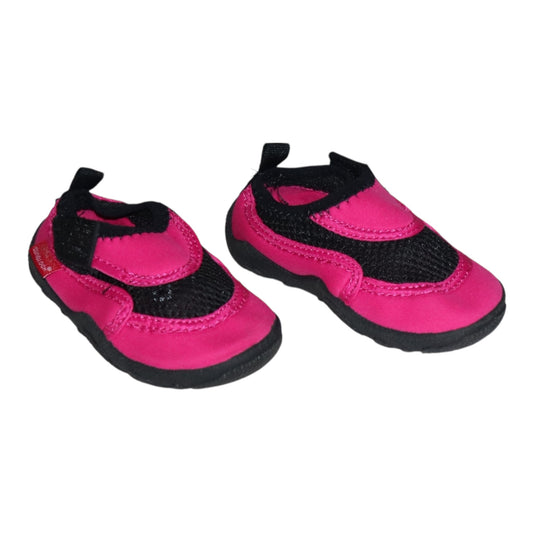 Badskor från ZUNBLOCK - Storlek 22/23 (Innermått 13.5cm) - Rosa & Svart