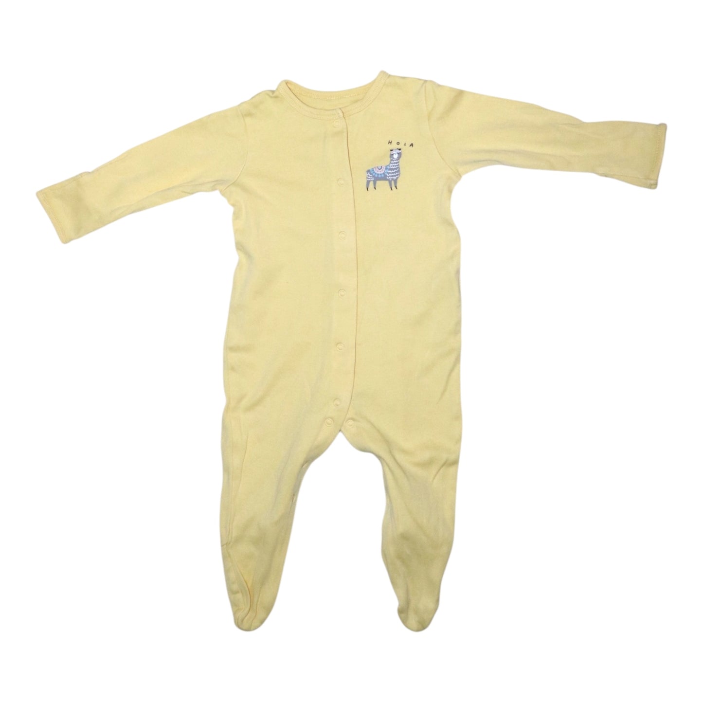 Pyjamas (2 Pack) från mamas & papas - Storlek 62/68 - Blå & Gul
