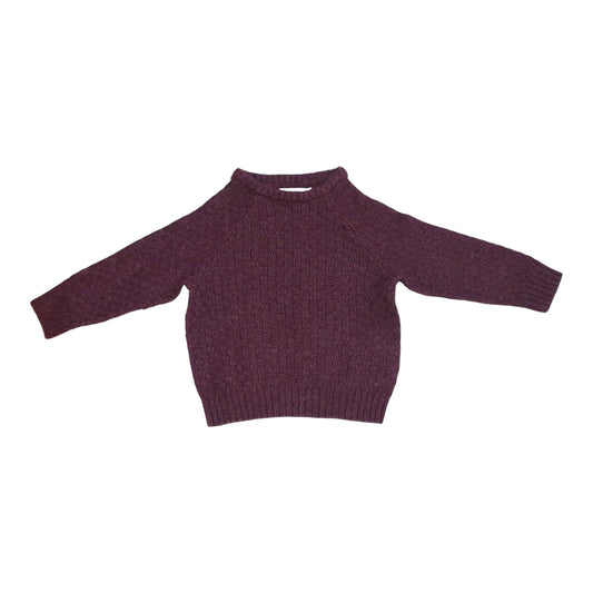 Stickad Tröja från H&M - Storlek 92 - Rödbrun