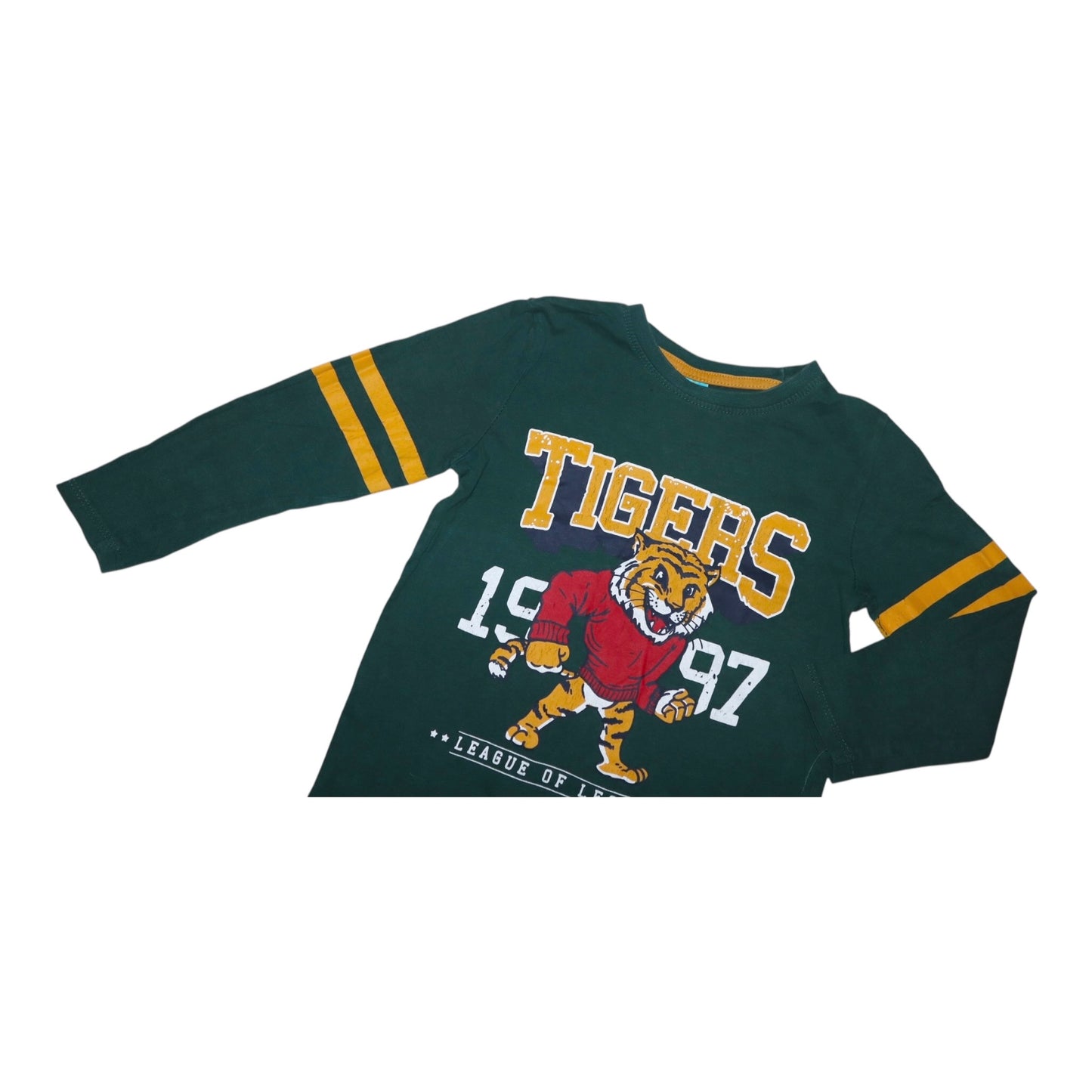 Långärmad T-shirt från Little Kids - Storlek 116 - Grön