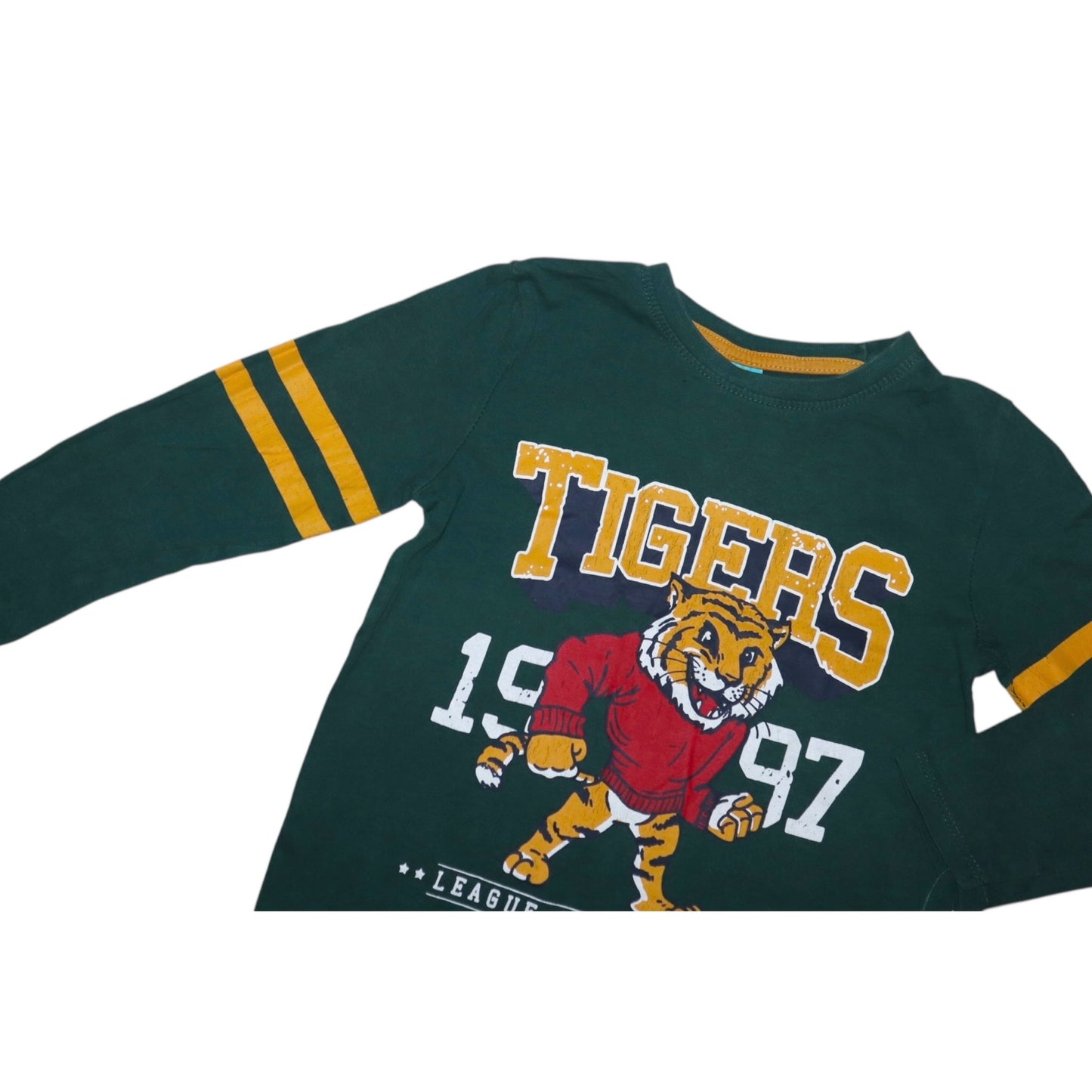 Långärmad T-shirt från Little Kids - Storlek 116 - Grön