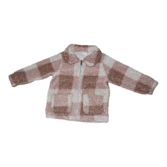 Teddy Jacka från H&M - Storlek 98 - Rosa & Brun