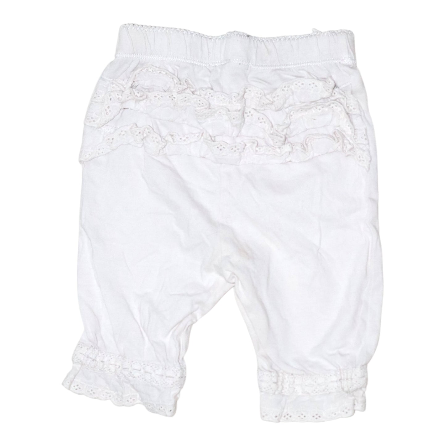 3/4 Byxor från newbie - Storlek 68 - Vit