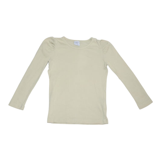 Långärmad T-shirt från LINDEX - Storlek 104 - Ljusgul