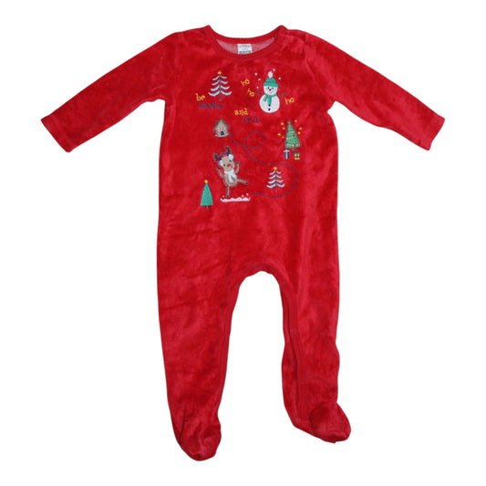 Byxdress/ Jumpsuit från Lc Waikiki - Storlek 68/74 - Röd
