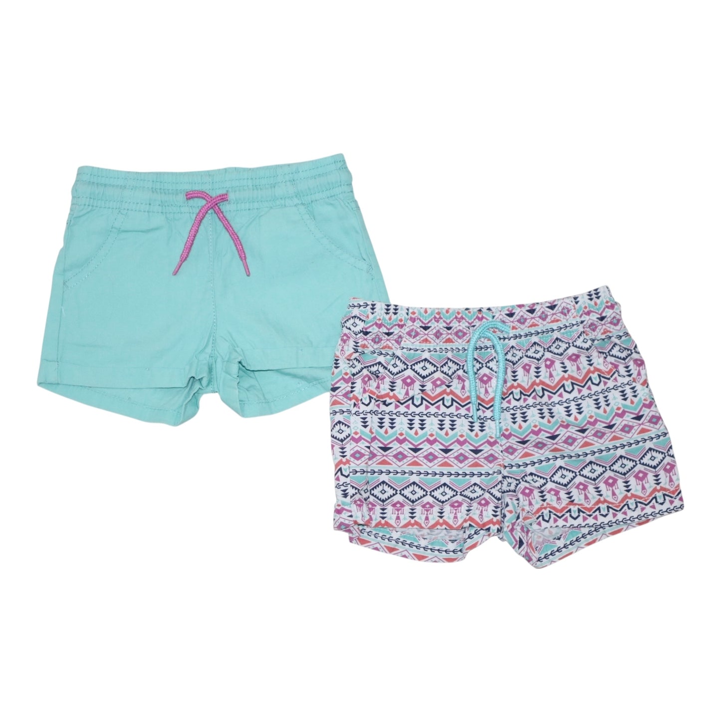Shorts (2 Pack) från lupilu - Storlek 86/92 - Grön (multi)
