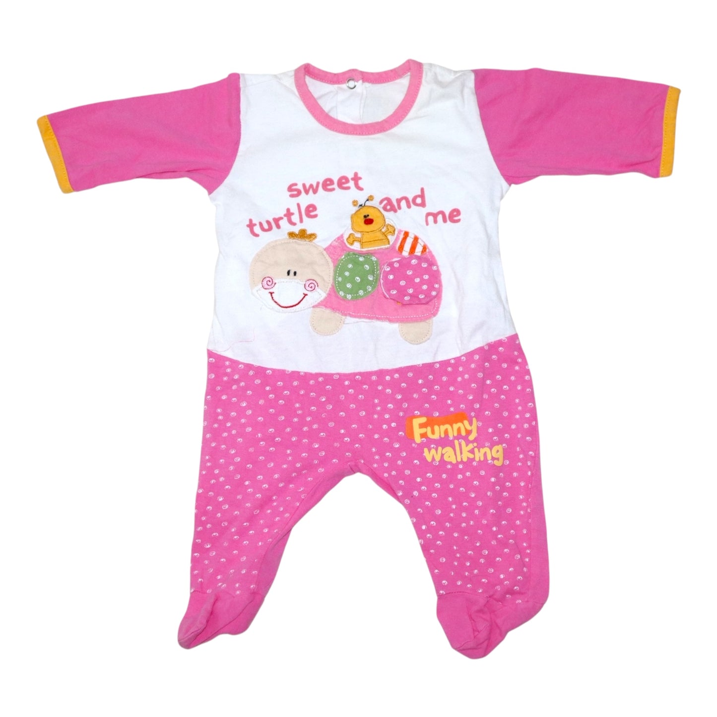 Pyjamas (2 Pack) - Storlek 62 - Vit & Rosa