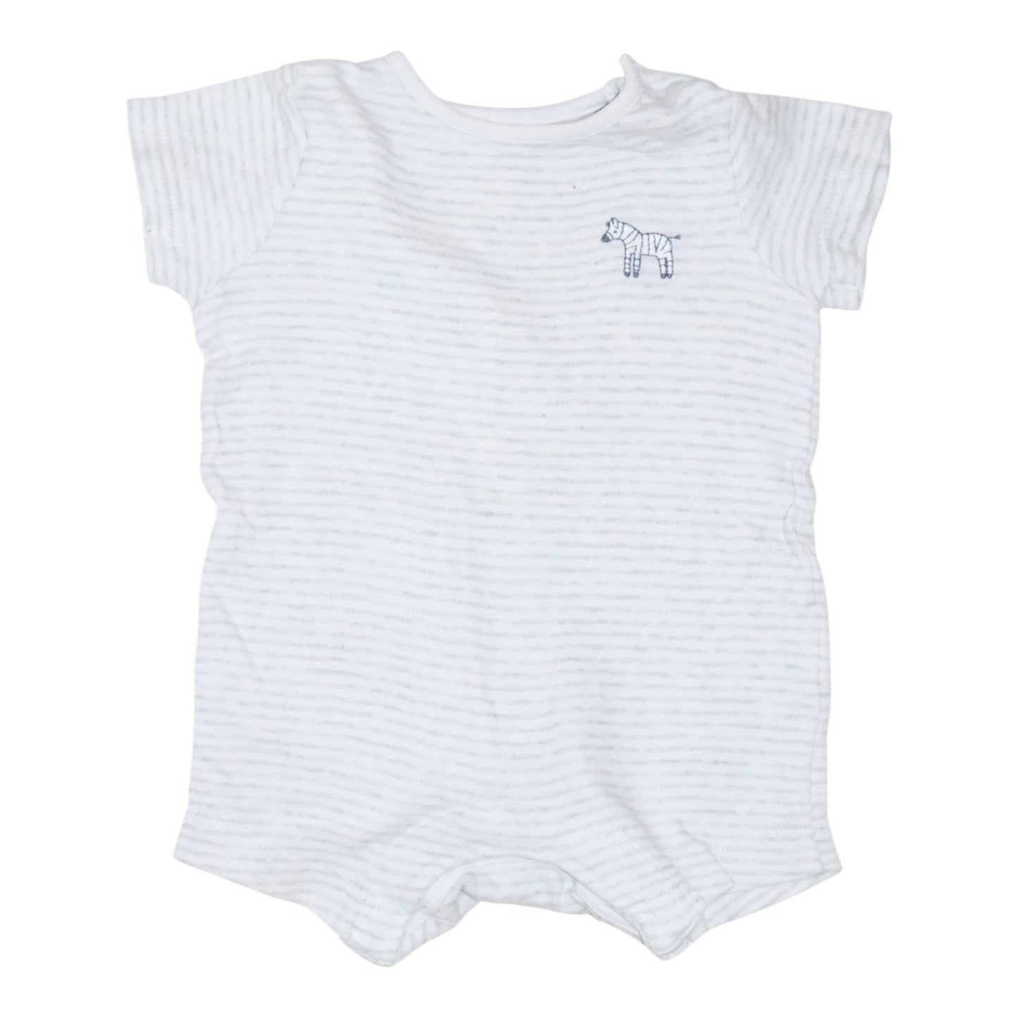 Pyjamas (2 Pack) från JOHN LEWIS - Storlek 62/68 - Vit & Ljusgrå