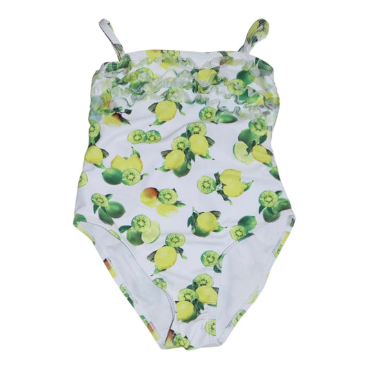 Baddräkt - Storlek 98 - Grön & Gul