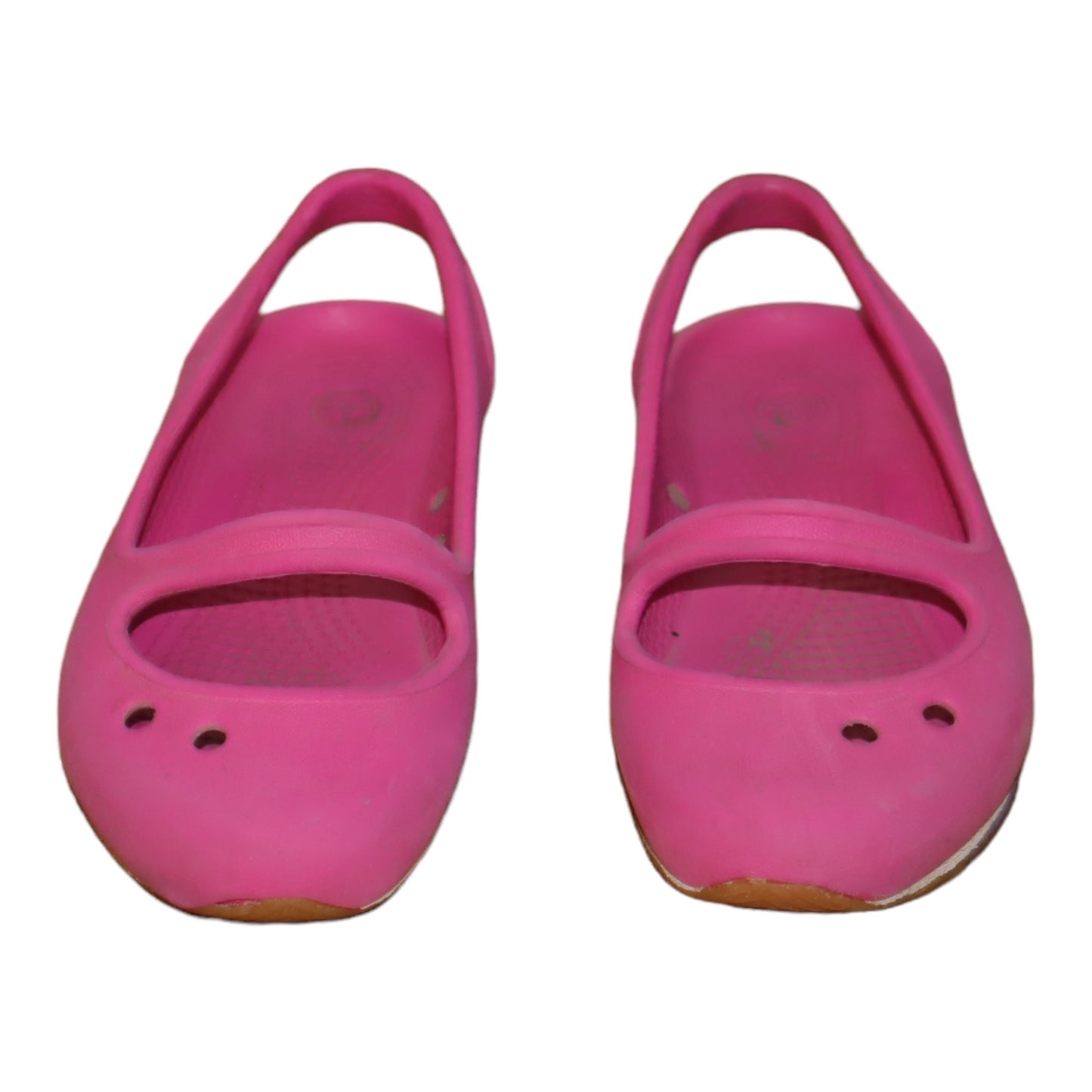 Tofflor från Crocs - Storlek 7 (23-24) - (Innermått 14cm) - Rosa