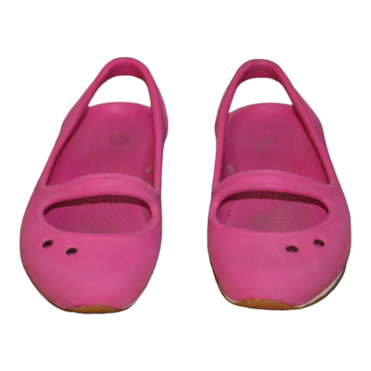 Tofflor från Crocs - Storlek 7 (23-24) - (Innermått 14cm) - Rosa