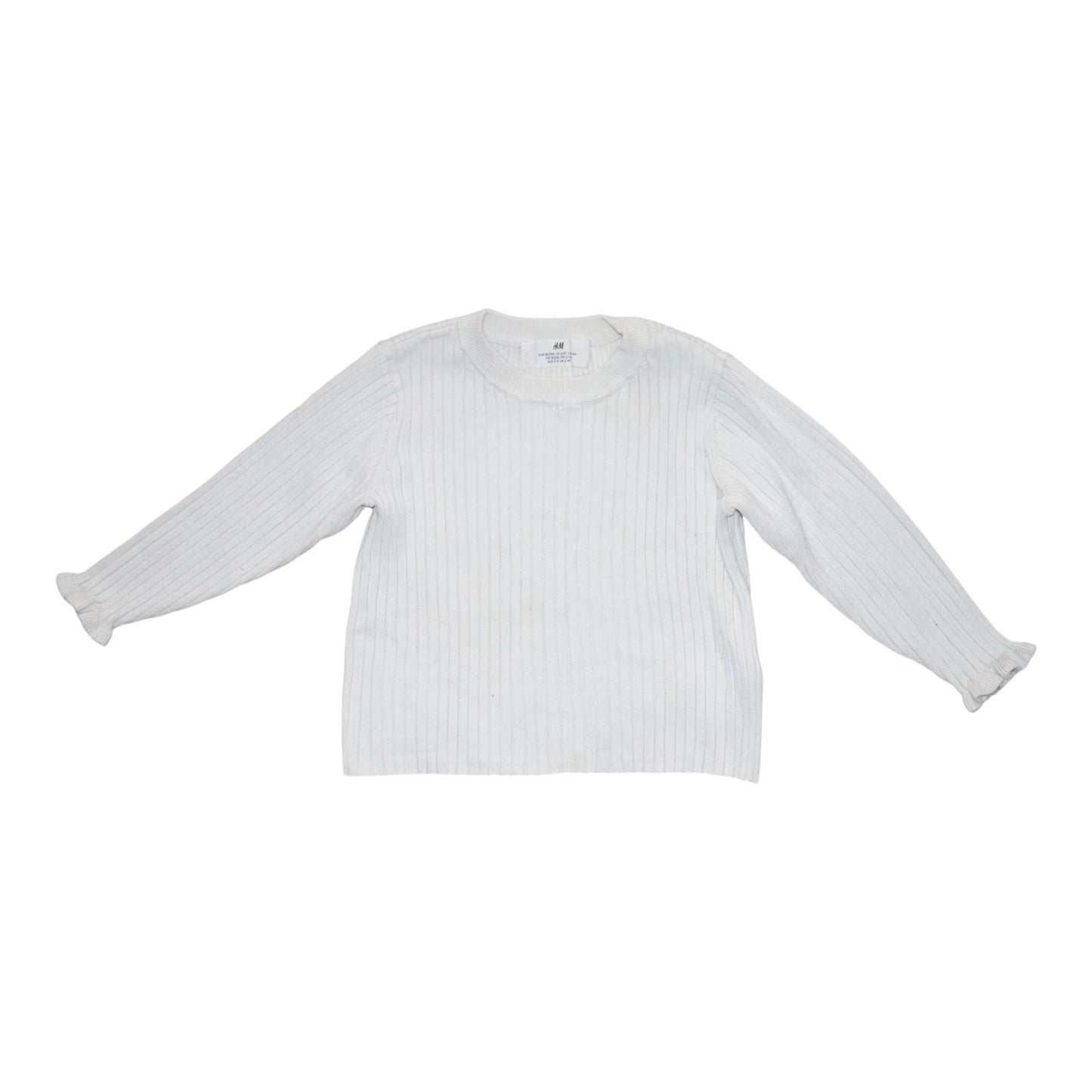 Tröja från H&M - Storlek 98/104 - Benvit