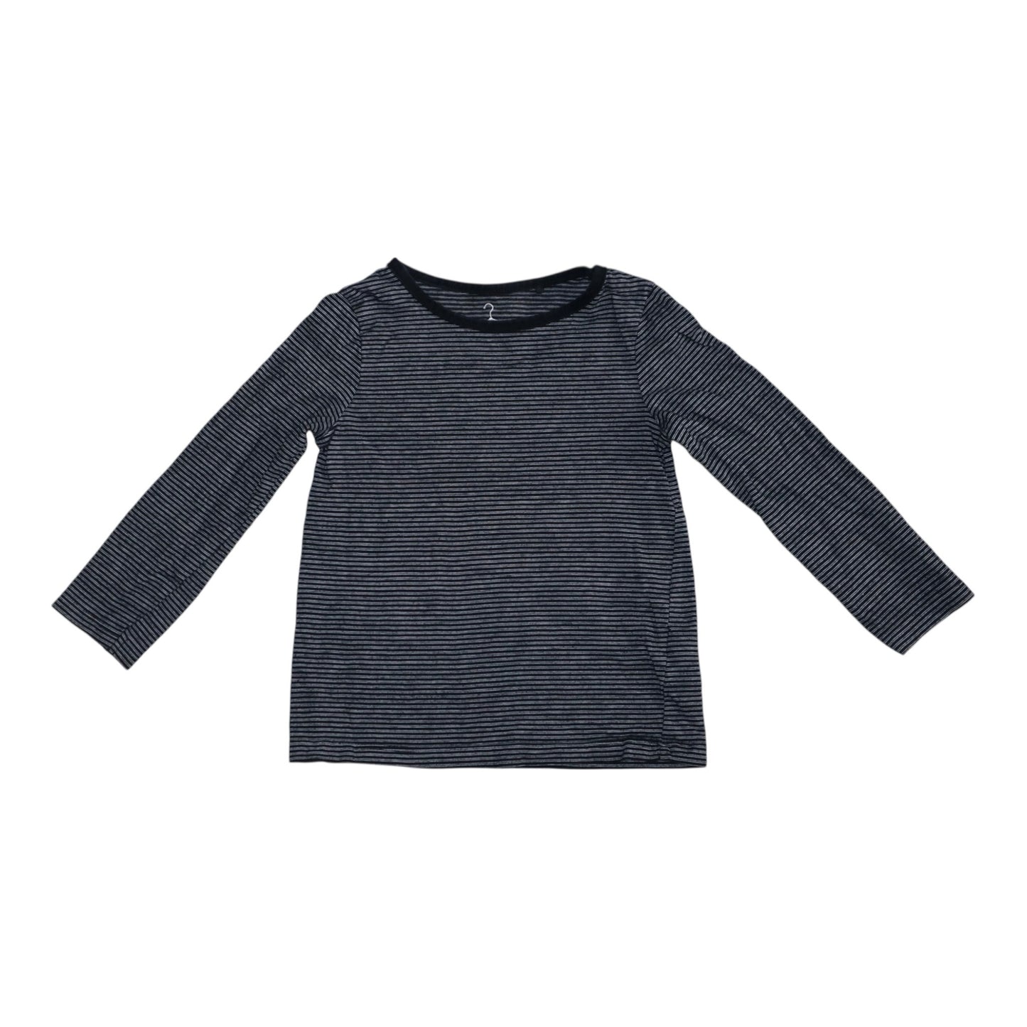 Långärmad T-shirt (2 Pack) från next - Storlek 98 - Svart & Vit