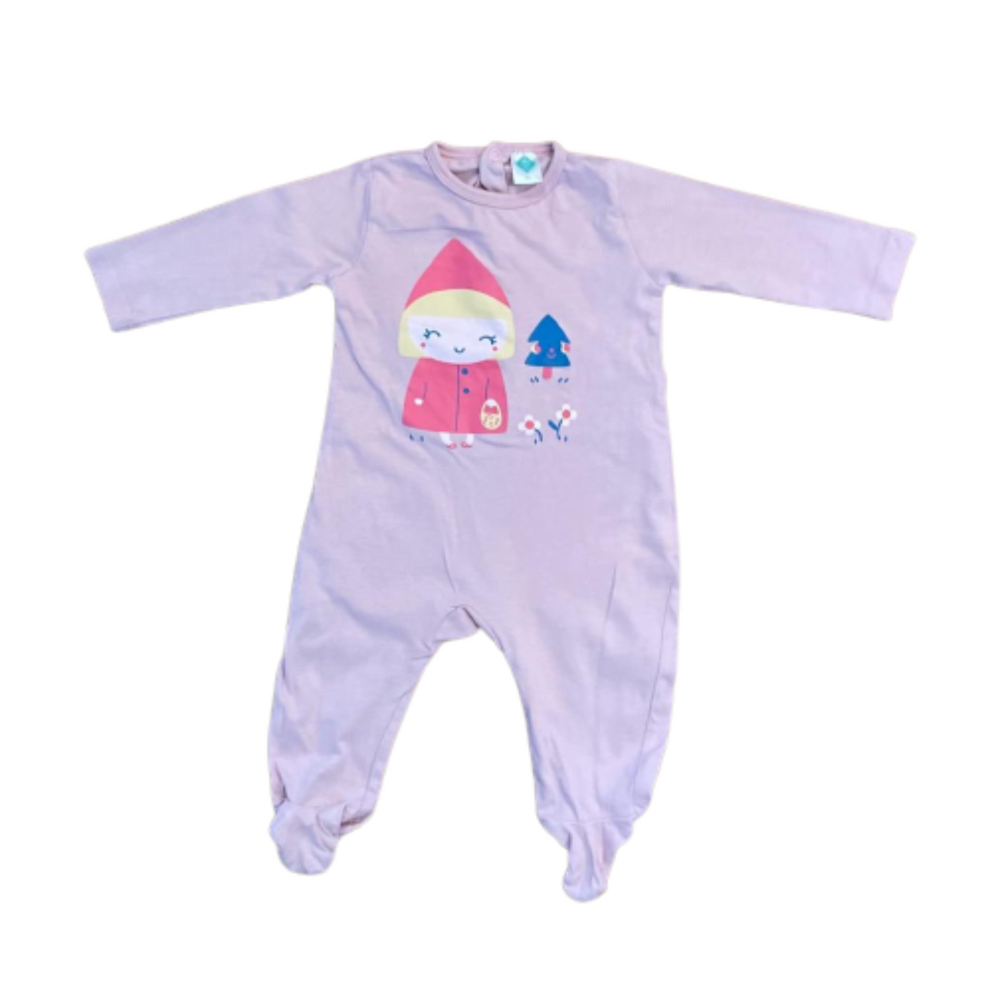 Pyjamas Från TEX baby - Storlek 56 - Rosa