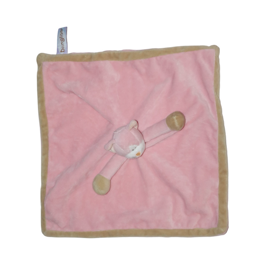 Diinglisar Snuttefilt från Teddykompaniet - Storlek One Size - Rosa