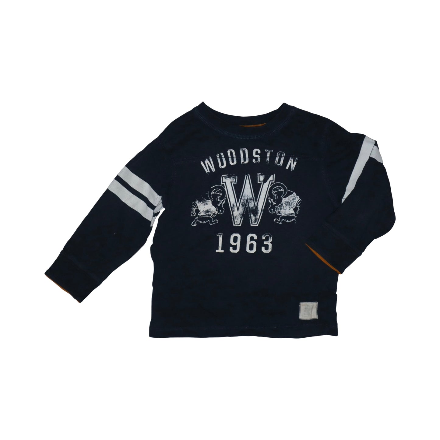 Tröja från H&M L.O.G.G - Storlek 98/104 - Marinblå & Vit