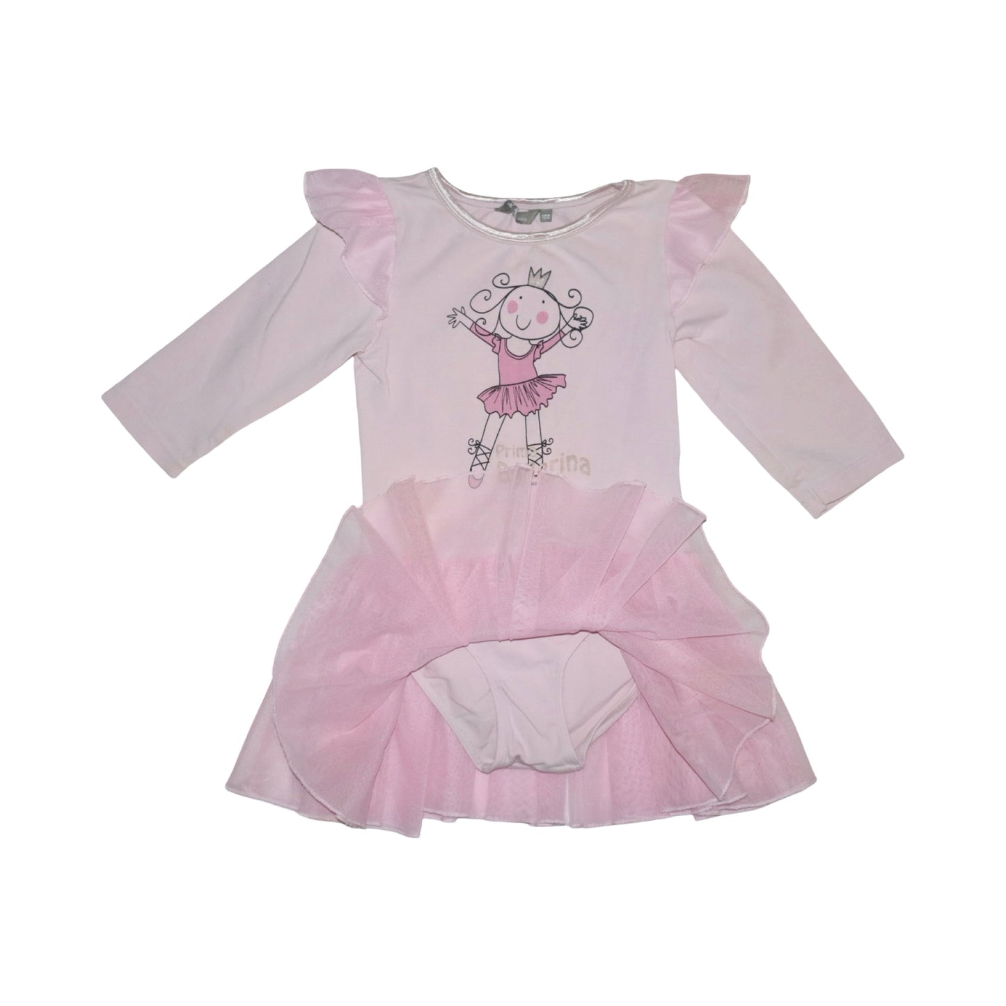 Ballerina Dansdräkt från LINDEX - Storlek 122 - Ljusrosa