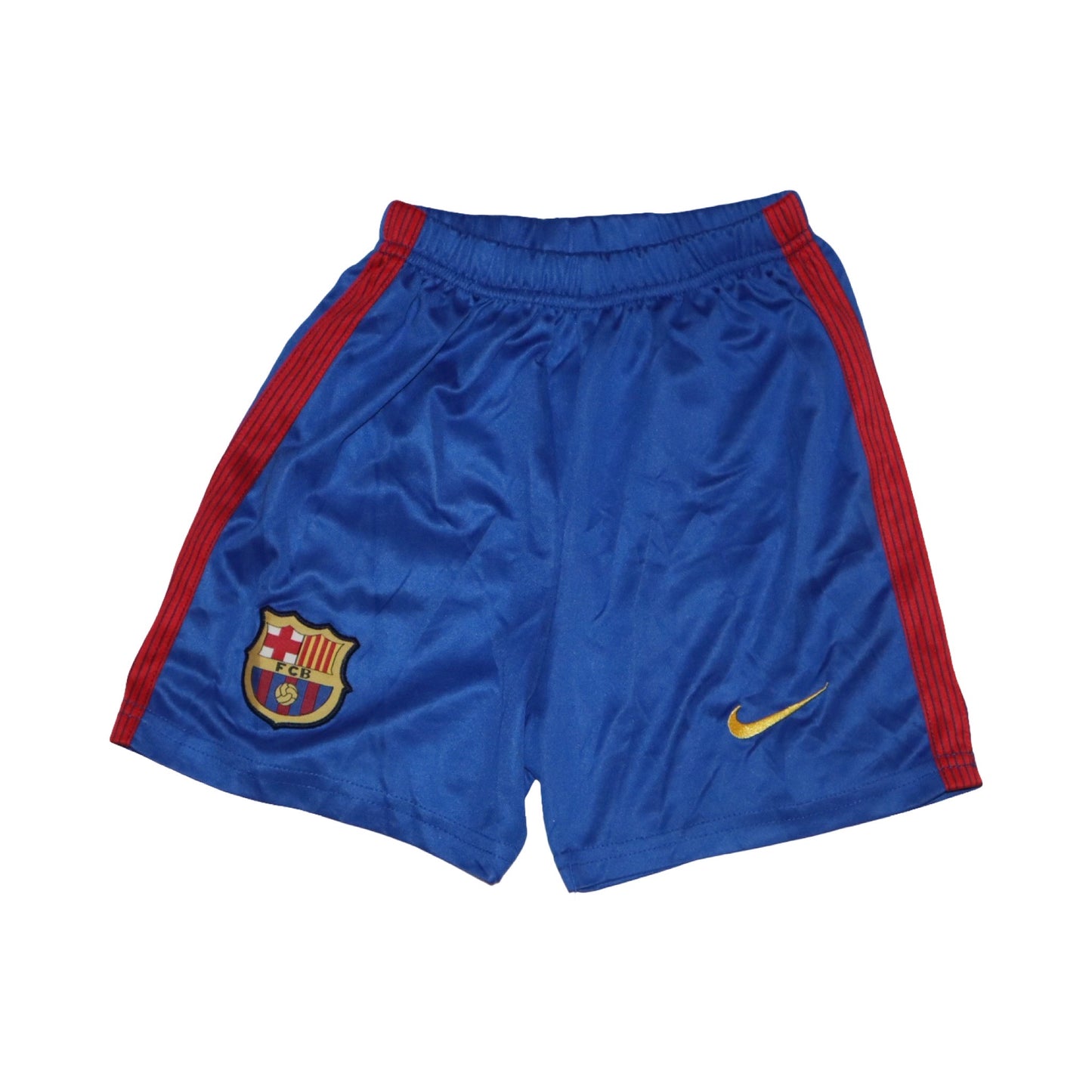 Tränings T-shirt & Shorts Matchande Set från Nike DRI FIT - Storlek 128 - Blå & Röd