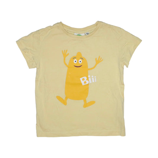 Bibbi Babblarna Kortärmad T-shirt från KappahI - Storlek 98/104 - Gul