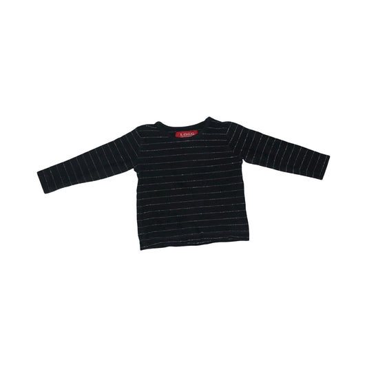 Långärmad T-shirt från L.O.G.G - Storlek 92- Svart