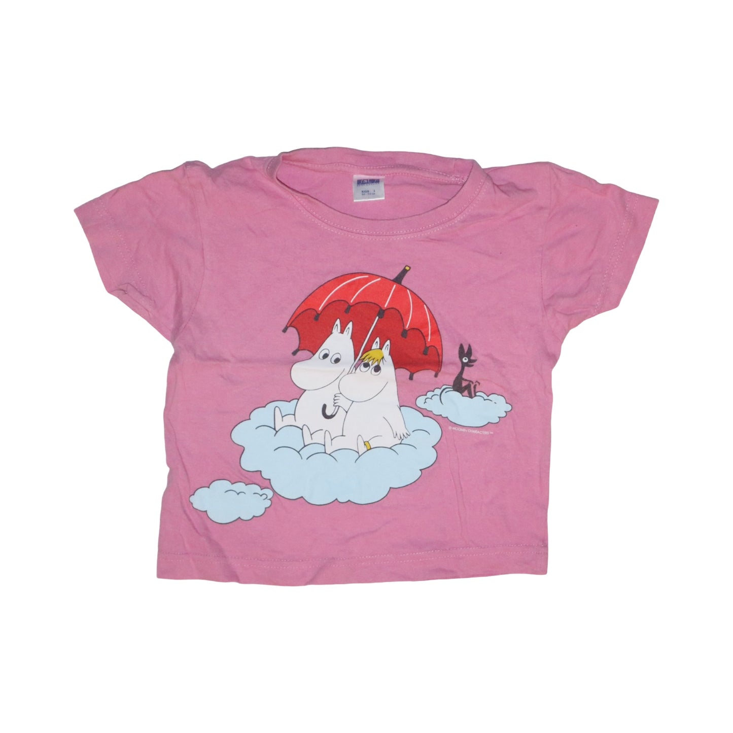 Kortärmad T-shirt från SOLS - Storlek 86/94 - Rosa (Multi)
