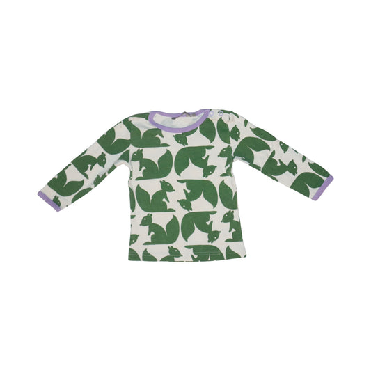 Pyjamas Tröja från LINDEX - Storlek 86 - Vit & Grön