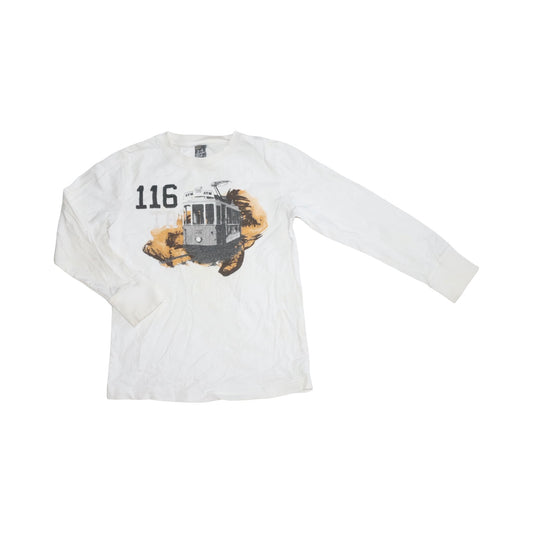Långärmad T-shirt från Zara Kids - Storlek 104 - Vit (Multi)