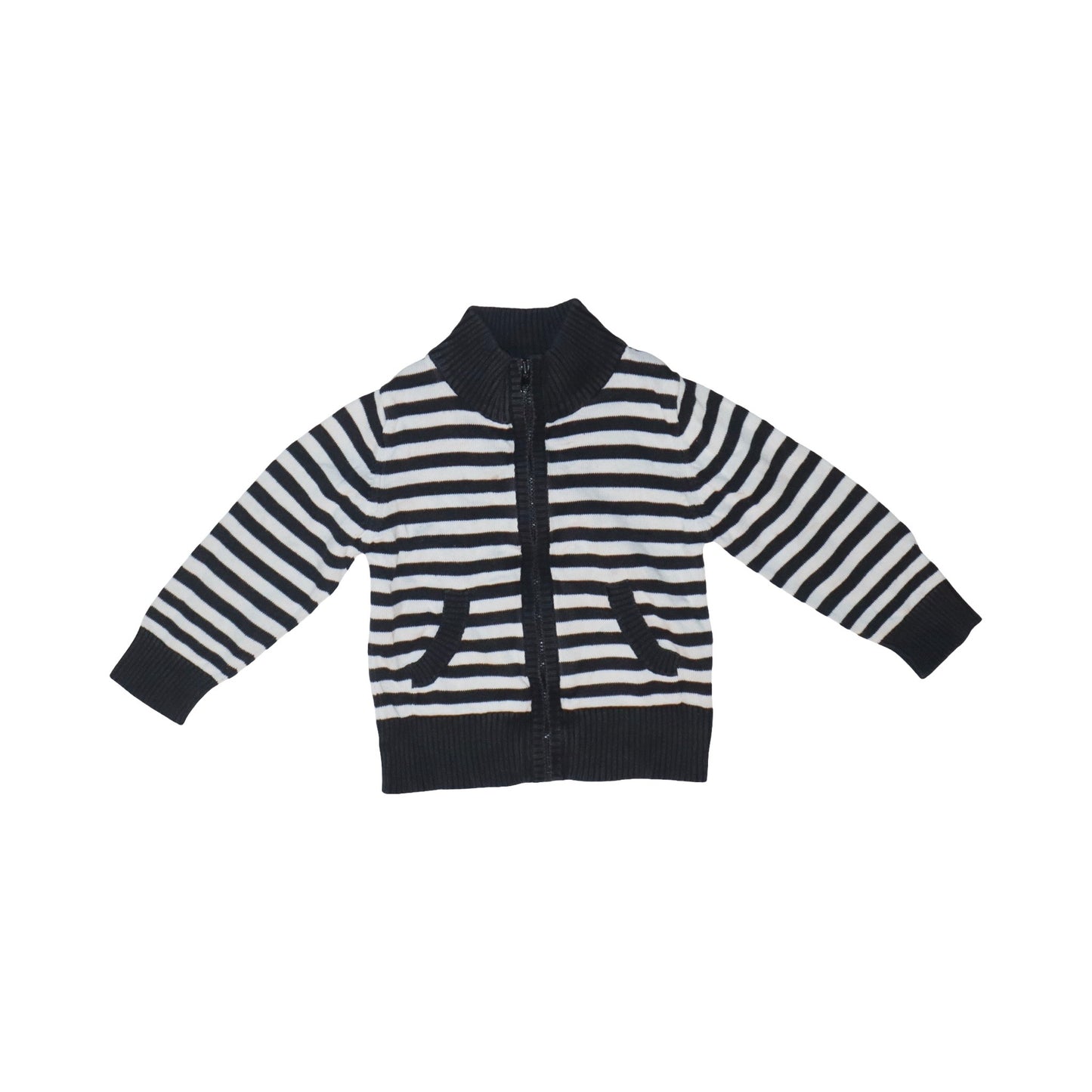 Jacka från LINDEX - Storlek 92 - Svart & Vit