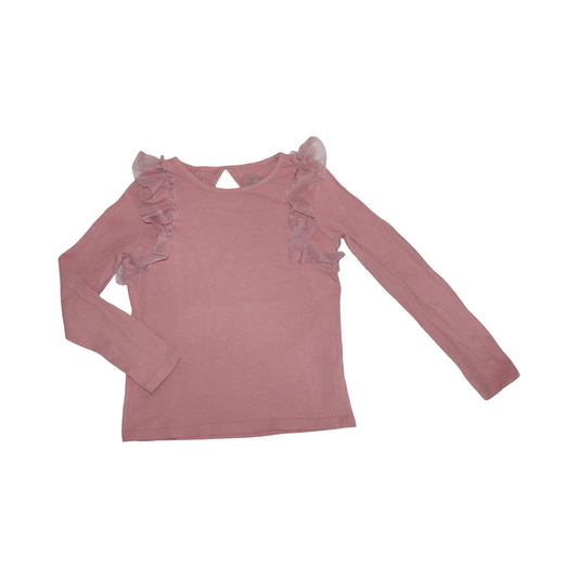 Långärmad T-shirt från Little Kids - Storlek 128 - Rosa