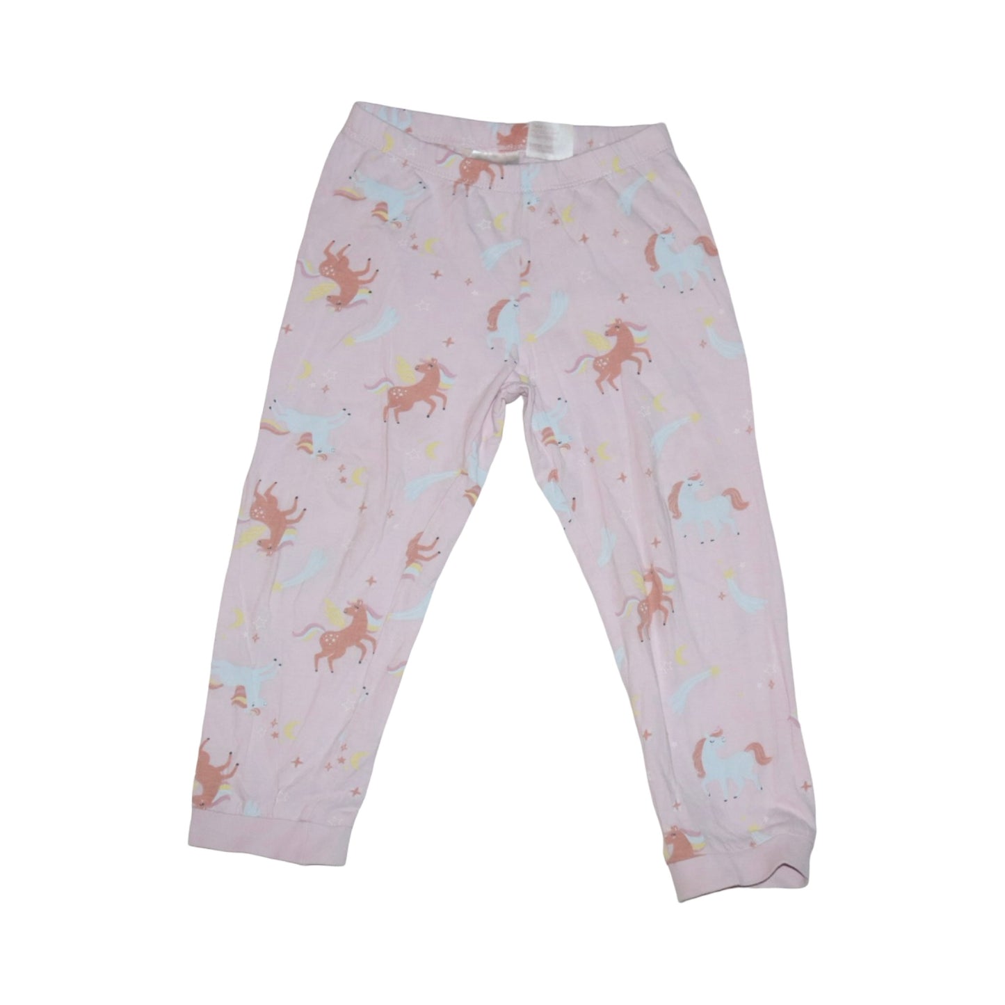Pyjamas Tröja & Byxor Matchande Set från H&M - Storlek 98/104 - Ljusrosa (Multi)