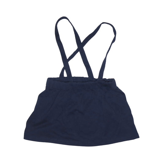kjol med Hängslen från H&M Storlek 98 - Marinblå