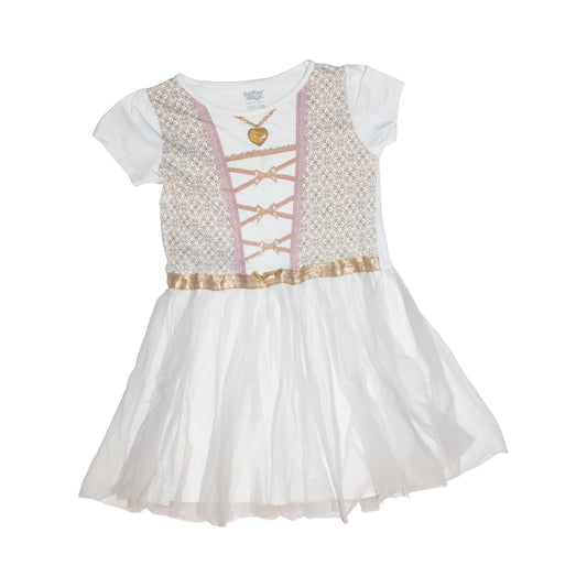 Fest Klänning från Softer days - Storlek 122/128 - Vit (Multi)