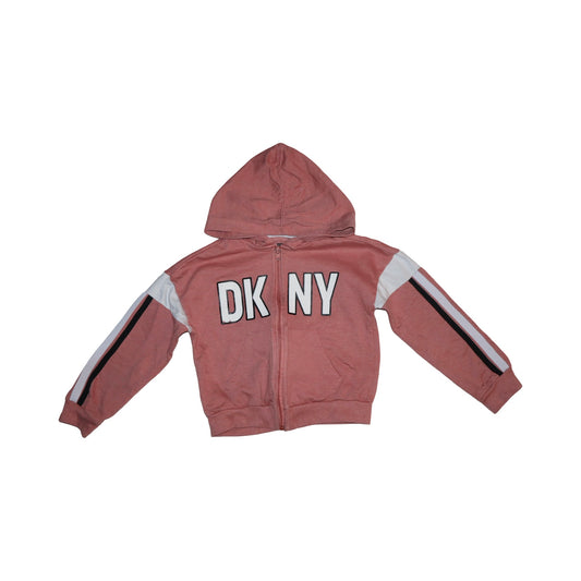 Jacka från DKNY - Storlek 116 - Rosa & Vit