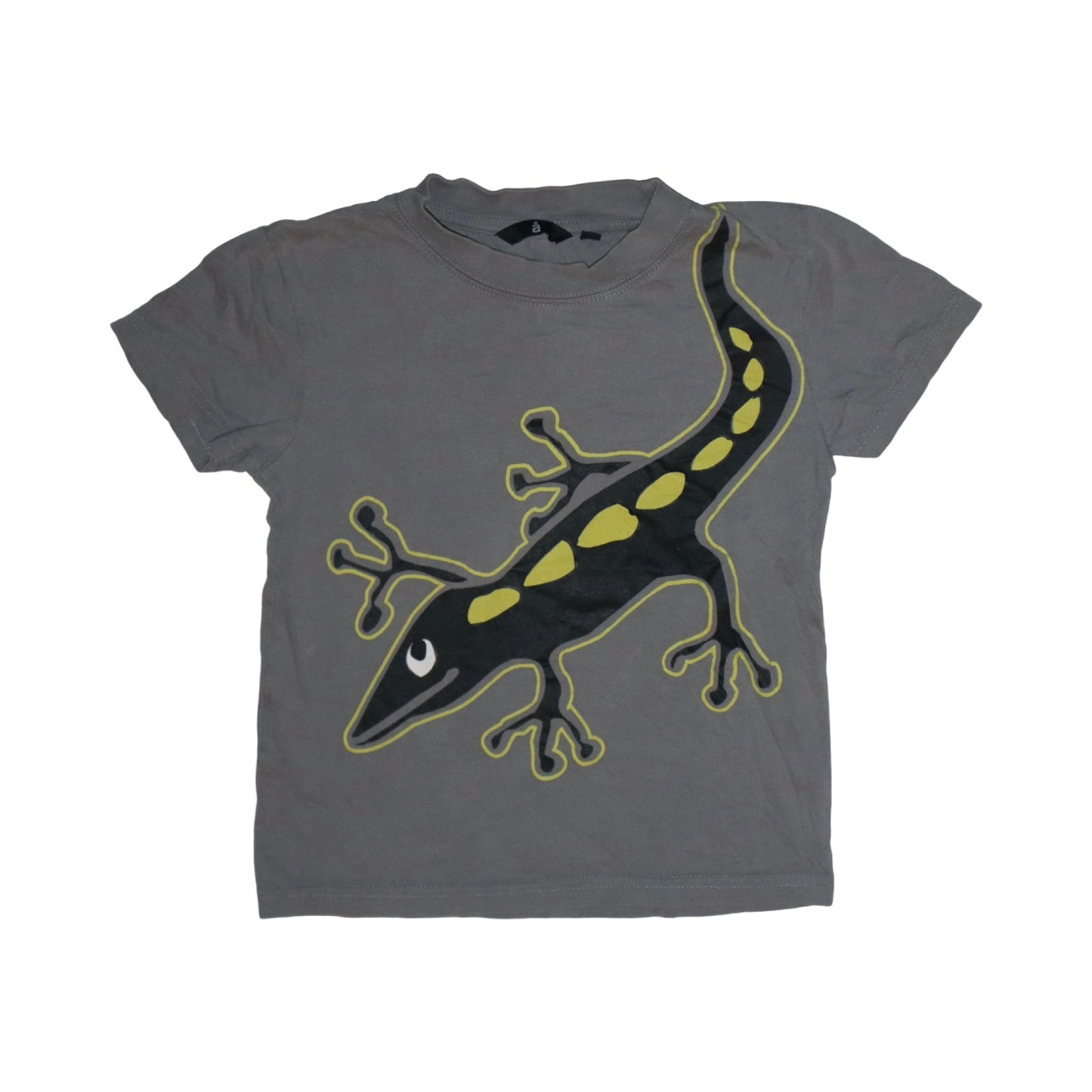 Kortärmad T-shirt från ÅHLÉNS - Storlek 98/104 - Grå (Multi)