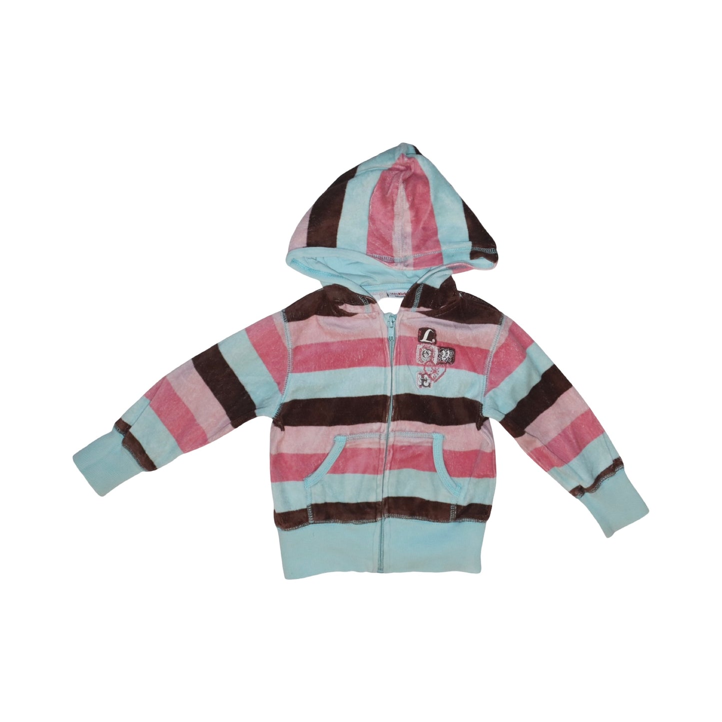 Jacka från KappahI - Storlek 86/92 - Ljusblå & Rosa (Multi)