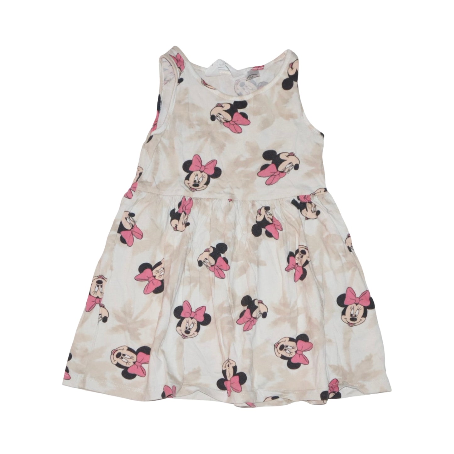 Kortärmad Klänning (2 Pack) från H&M - Storlek 98/104 - Ljusblå & Beige (Multi)