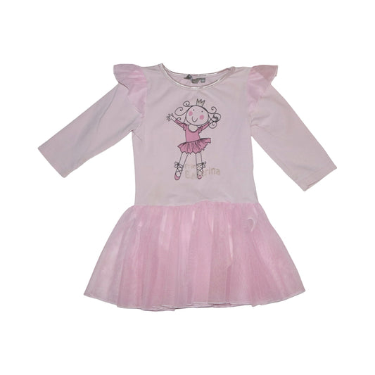 Ballerina Dansdräkt från LINDEX - Storlek 122 - Ljusrosa