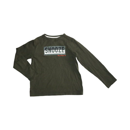 Långärmad T-shirt från PRIMARK - Storlek 140 - Mörkgrön