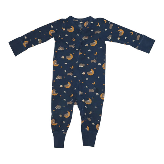 Pyjamas från ÅHLÉNS - Storlek 74 - Mörkblå