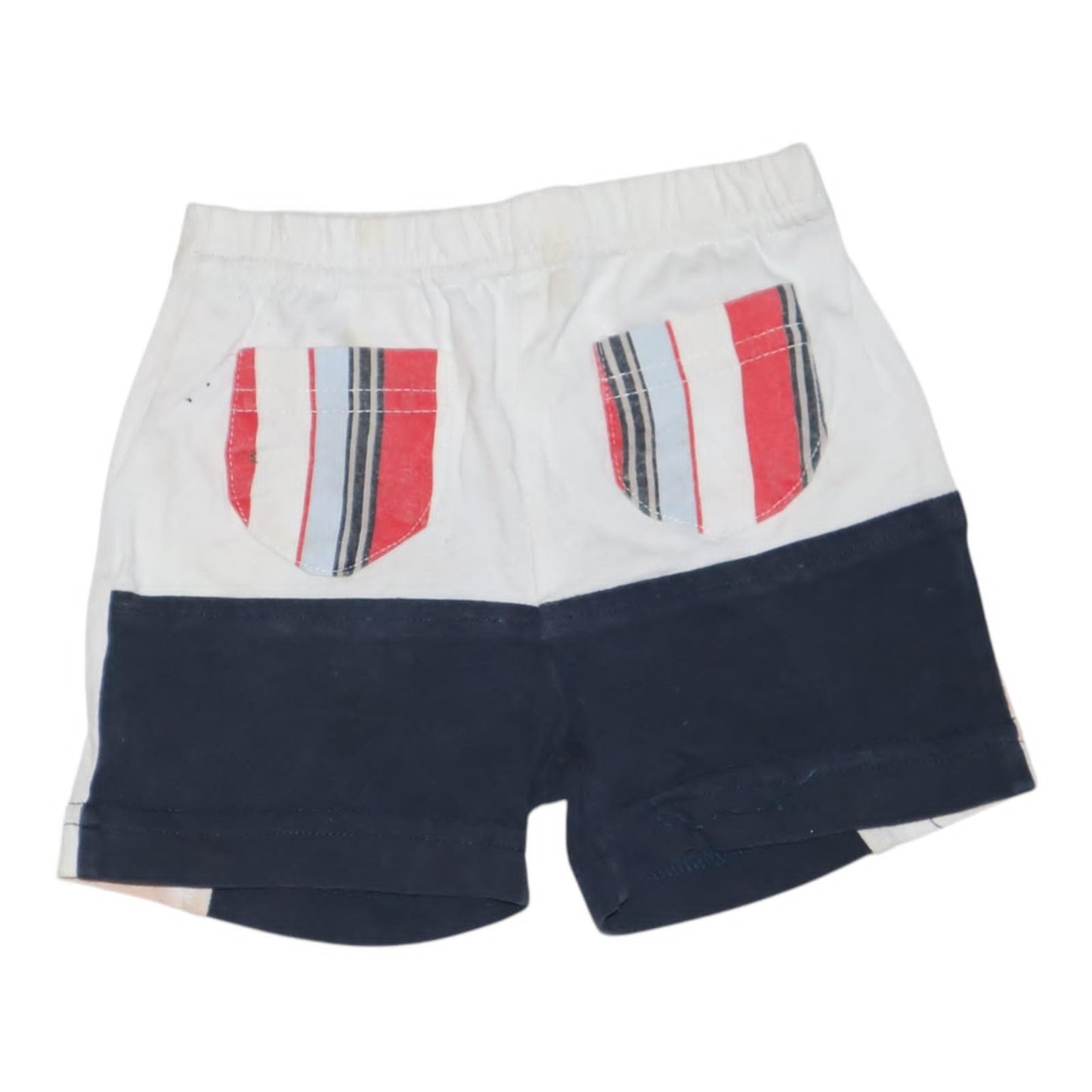 Shorts från PANCO - Storlek 62 - Mörkblå & Vit