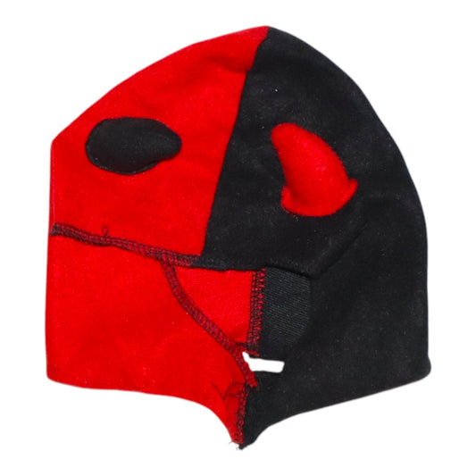 Mössa - Storlek 68 - Röd & Svart