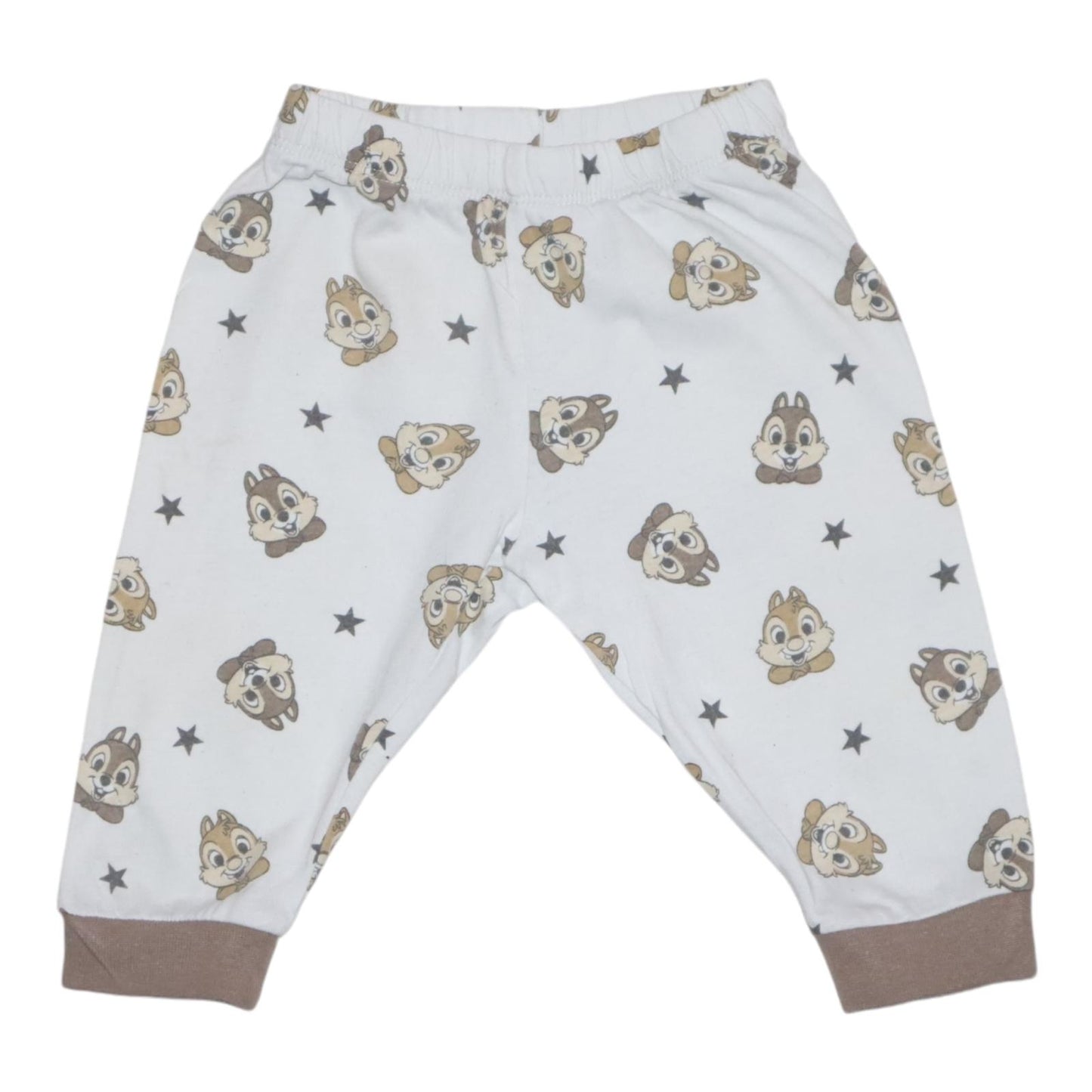 Byxor (2 Pack) från H&M - Storlek 68 - Vit & Brun