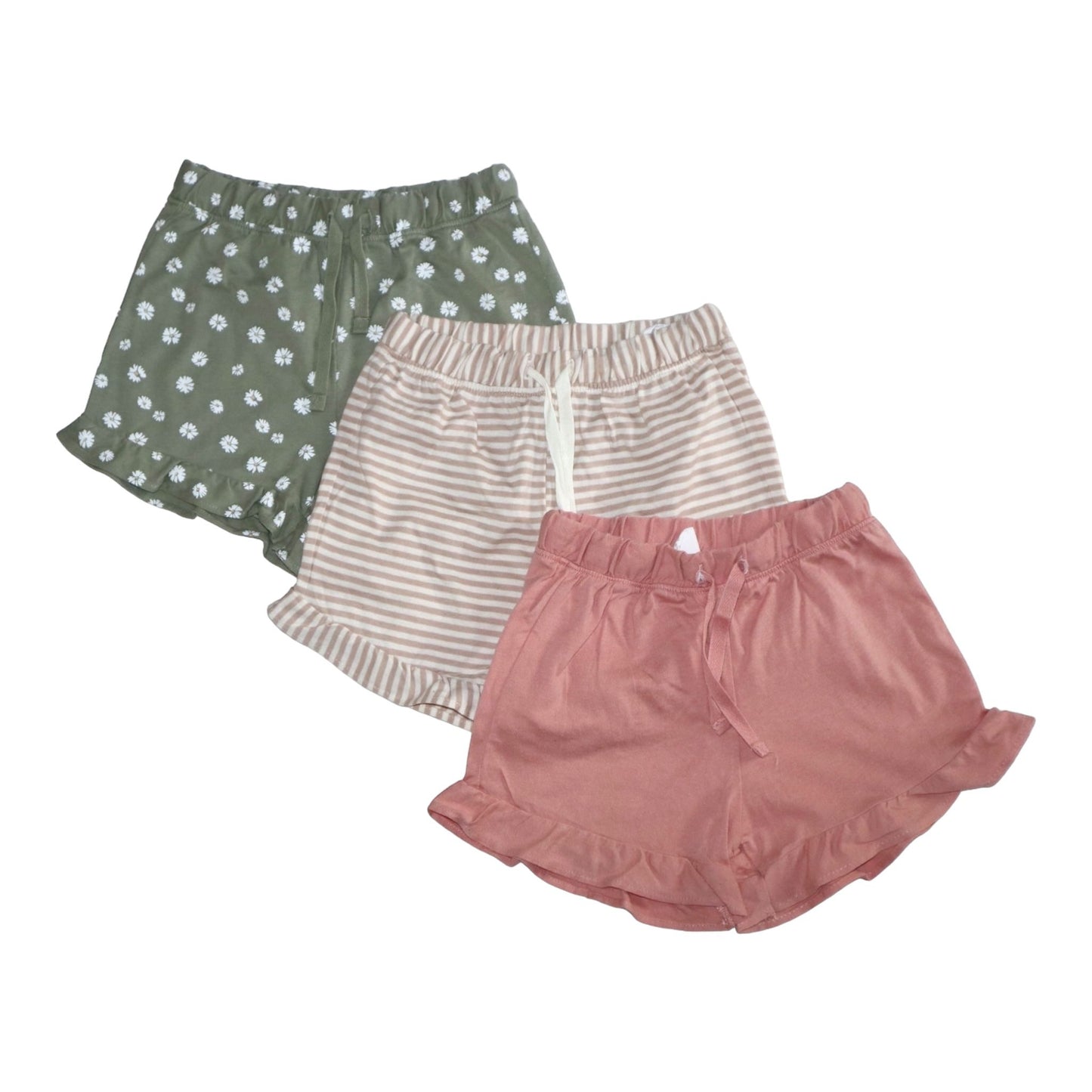 Shorts (3 Pack) från H&M - Storlek 92 - Rosa & Grön