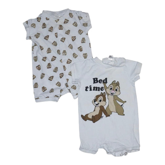 Pyjamas (2 Pack) från H&M - Storlek 62 - Vit