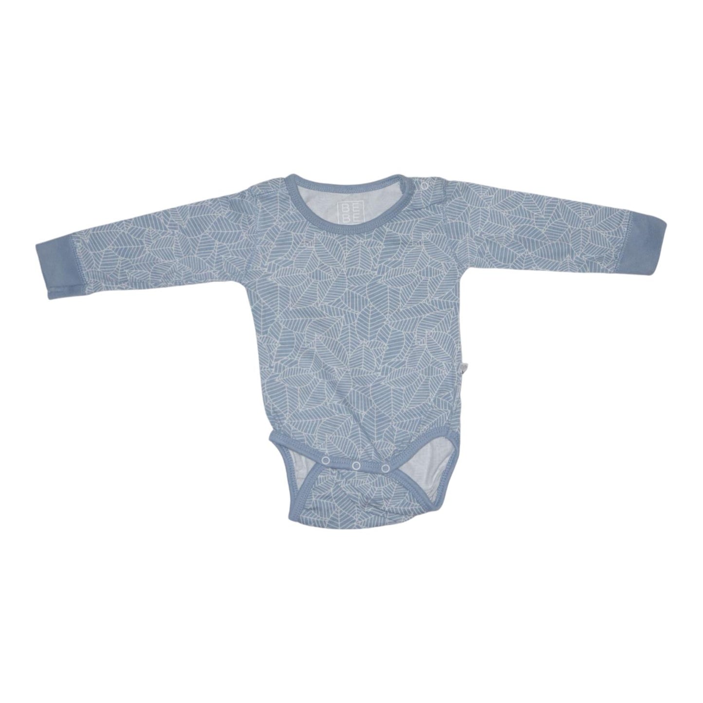 Långärmad Body (2 Pack) från BEBE - Storlek 60 - Ljusblå