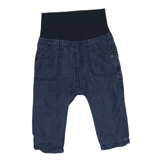 Fodrade Jeans Byxor från newbie - Storlek 62 - Blå