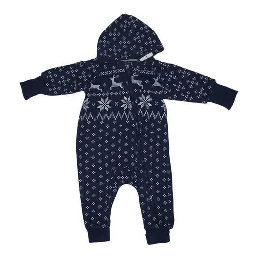 Jumpsuit från mywear - Storlek 62 - Mörkblå & Vit